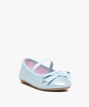 Ballerines fille irisées à bride élastiquée vue2 - GEMO (ENFANT) - GEMO