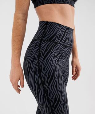 Legging de sport taille haute femme vue6 - GEMO(FEMME PAP) - GEMO