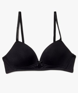Soutien-gorge fille en polyamide recyclé avec bonnets paddés vue1 - GEMO C4G FILLE - GEMO