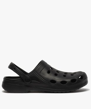Sabots homme unis souples avec perforations vue1 - GEMO (PLAGE) - GEMO