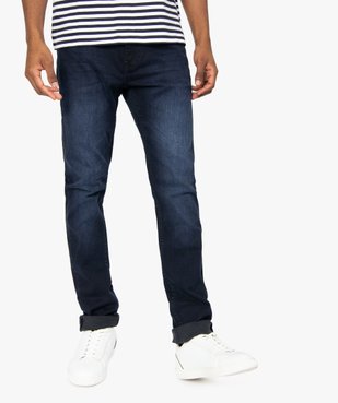 Jean homme slim taille haute vue1 - GEMO (HOMME) - GEMO