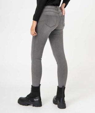 Jegging femme taille haute vue3 - GEMO 4G FEMME - GEMO