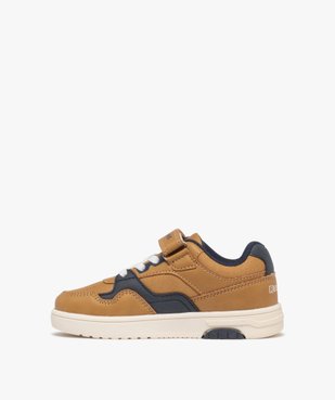 Baskets garçon low-cut à scratch et lacets élastiques - Redskins vue3 - REDSKINS - GEMO
