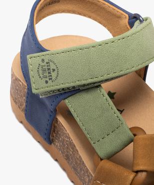 Sandales à bride scratch bébé garçon - LuluCastagnette vue7 - LULU CASTAGNETT - GEMO