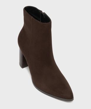 Boots à talon femme - FOLLOW ME vue6 - FOLLOW ME - GEMO
