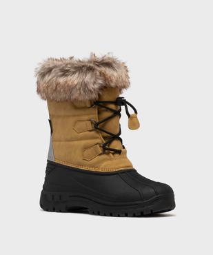 Boots de neige fourrés garçon - Buggy vue2 - BUGGY - GEMO