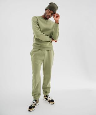 Sweat en molleton doux homme vue2 - GEMO 4G HOMME - GEMO