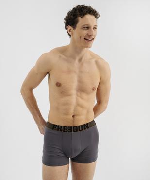 Boxer uni en microfibre extra douce homme - Freegun vue1 - FREEGUN - GEMO