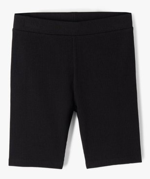 Short fille cycliste en maille côtelée vue1 - GEMO (JUNIOR) - GEMO
