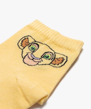 Chaussettes basses imprimées Le Roi Lion femme - Disney (lot de 2 paires) vue2 - ROI LION - GEMO