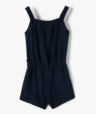 Combishort fille fluide à bretelles vue3 - GEMO (ENFANT) - GEMO