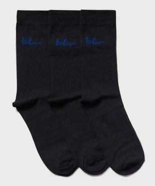 Chaussettes unies homme (lot de 3) - Lee Copper vue1 - LEE COOPER - GEMO