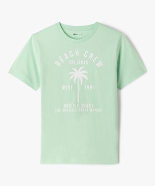 Tee-shirt imprimé estival garçon vue1 - GEMO 4G GARCON - GEMO