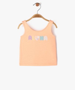 Débardeur à motifs bébé fille vue1 - GEMO 4G BEBE - GEMO