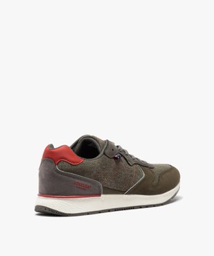 Baskets homme jeanswear à lacets - Roadsign vue4 - ROADSIGN - GEMO