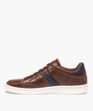 Baskets homme unies à lacets – Lee Cooper vue4 - LEE COOPER - GEMO