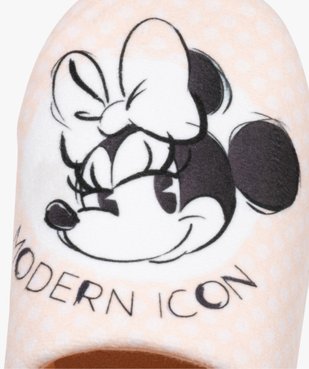 Chaussons femme mules plates Minnie - Disney vue6 - MINNIE - GEMO
