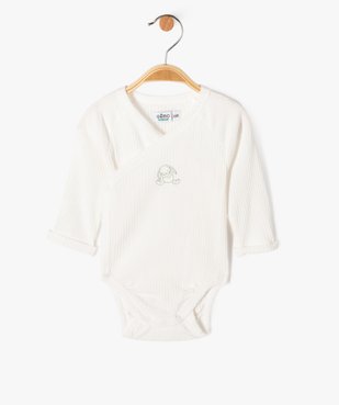 Ensemble naissance évolutif 3 pièces bébé fille vue2 - GEMO 4G BEBE - GEMO