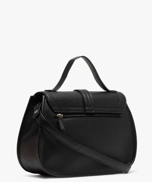 Sac femme forme arrondie avec bandoulière amovible vue2 - GEMO (ACCESS) - GEMO