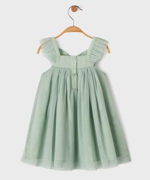 Robe sans manches en tulle bébé fille vue4 - GEMO(BEBE DEBT) - GEMO