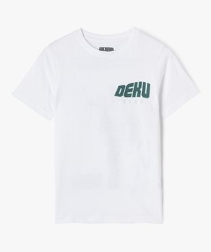 Tee-shirt manches courtes avec motif dos garçon - My Hero Academia vue1 - MY HERO ACADEMIA - GEMO