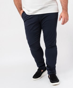 Pantalon chino coupe Slim homme vue6 - GEMO 4G HOMME - GEMO