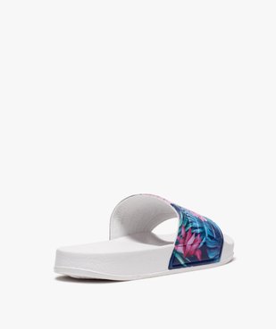 Mules de piscine pour femme avec bandeau fleuri - Kappa vue4 - KAPPA - GEMO