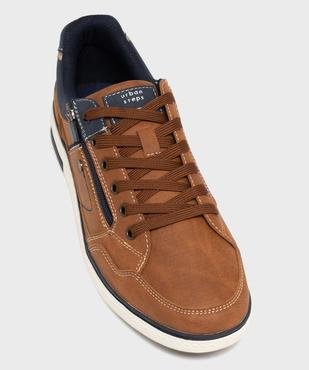 Baskets de ville avec double fermeture homme - Urban Steps vue5 - URBAN STEPS - GEMO