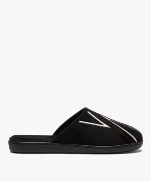 Chaussons homme mules à surpiqûres contrastantes vue1 - Nikesneakers(HOMWR HOM) - Nikesneakers