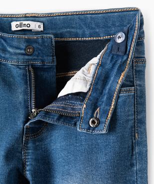 Jean fille coupe Slim taille+large en matière extensible vue2 - GEMO (ENFANT) - GEMO
