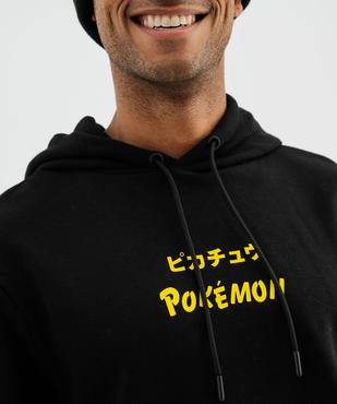 Sweat à capuche imprimé Pikachu homme - Pokémon vue2 - POKEMON - GEMO