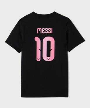 Tee-shirt manches courtes inscription Messi garçon - Adidas vue3 - ADIDAS - GEMO