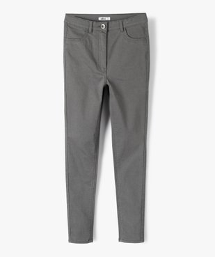 Pantalon fille coupe Ultra Skinny taille haute vue1 - GEMO (JUNIOR) - GEMO