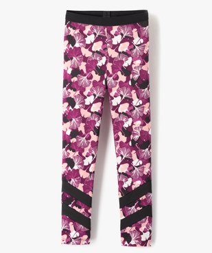 Leggings fille pour le sport avec ceinture élastiquée vue1 - GEMO (ENFANT) - GEMO