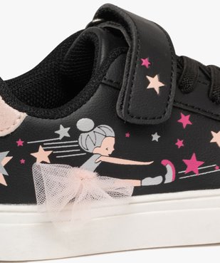 Baskets à lacets élastiques et scratch motif danseuse bébé fille vue7 - LOVELY WINGS - GEMO