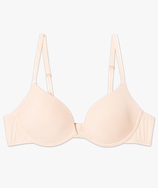 Soutien-gorge à armatures et bonnets coqués en microfibre vue4 - GEMO(HOMWR FEM) - GEMO