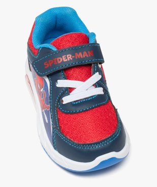 Baskets garçon imprimées avec semelle à bulle d'air et scratch - vue5 - SPIDERMAN - GEMO