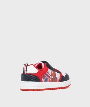 Baskets basses à lacets élastiques et scratch garçon - Spiderman vue4 - SPIDERMAN - GEMO
