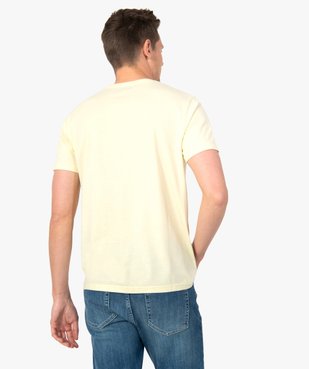Tee-shirt homme à manches courtes motif surf vue3 - GEMO (HOMME) - GEMO