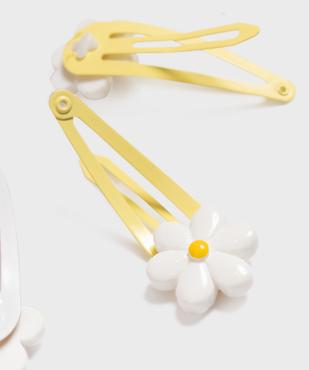 Pinces à cheveux clic clac fantaisie (lot de 4) vue2 - GEMO (ACCESS) - GEMO