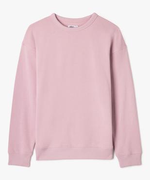 Sweat léger intérieur bouclette garçon vue5 - GEMO (JUNIOR) - GEMO