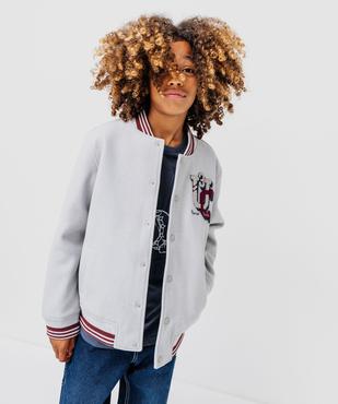 Blouson matelassé avec finitions bord-côte garçon - Camps United vue2 - CAMPS - GEMO