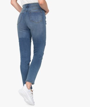 Jean femme coupe Slim taille haute – L30 vue3 - GEMO(FEMME PAP) - GEMO