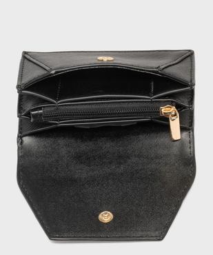 Porte-monnaie fermeture enveloppe femme vue3 - GEMO (ACCESS) - GEMO