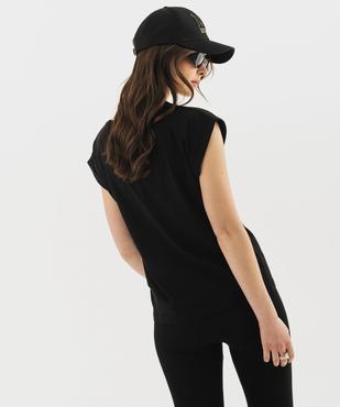Tee-shirt à manches courtes et col rond femme vue12 - GEMO(FEMME PAP) - GEMO