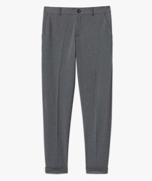 Pantalon de costume homme en toile extensible longueur chevilles vue4 - GEMO (HOMME) - GEMO