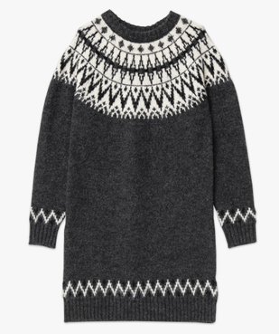 Robe pull jacquard femme vue5 - GEMO(FEMME PAP) - GEMO