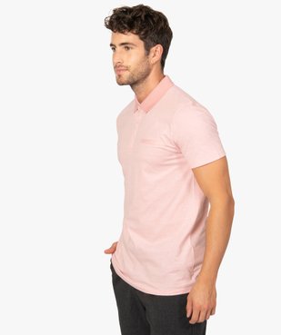 Polo homme à manches courtes à fines rayures vue1 - Nikesneakers (HOMME) - Nikesneakers