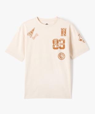 Tee-shirt manches courtes imprimés garçon vue2 - CAMPS UNITED - GEMO