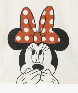 Tee-shirt fille à manches longues à motif Minnie - Disney vue2 - MINNIE - GEMO